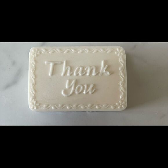 Thank you 💖 soap bars- SET OF 3 Handmade goats milk natural soap - Picture 3 of 8